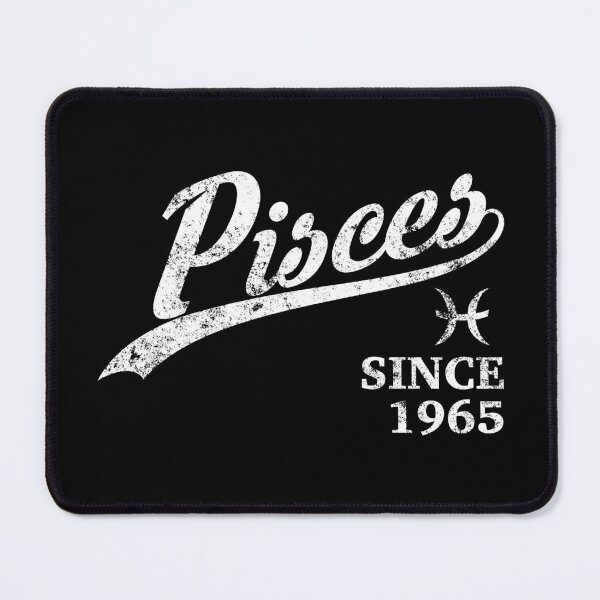 Item preview, Pisces Since 1965 60th Birthday designed and sold by thepixelgarden.