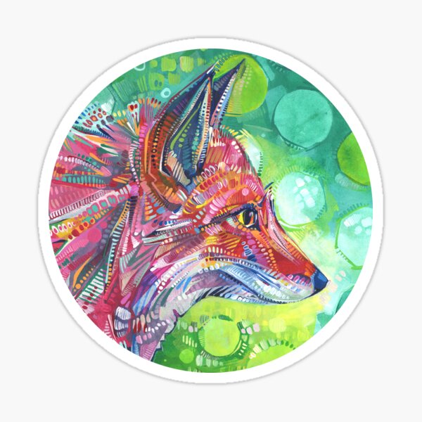 Item preview, Pink Fox Profile designed and sold by Gwenn Seemel.