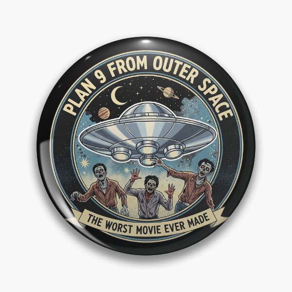 Item preview, Plan 9 from Outer Space designed and sold by BoutiqueNoir.