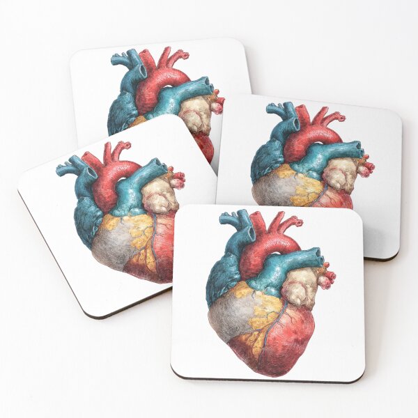 Item preview, Anatomical Human Heart | Vintage Medical Illustration designed and sold by T-pocket.