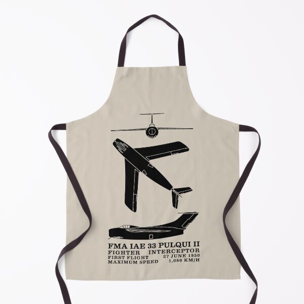 Item preview, FMA IAe 33 Pulqui II Argentinian Plane Silhouettes Infographic designed and sold by MilitaryMart.
