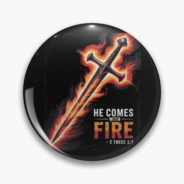 Item preview, He Comes With Fire designed and sold by SignumShop.