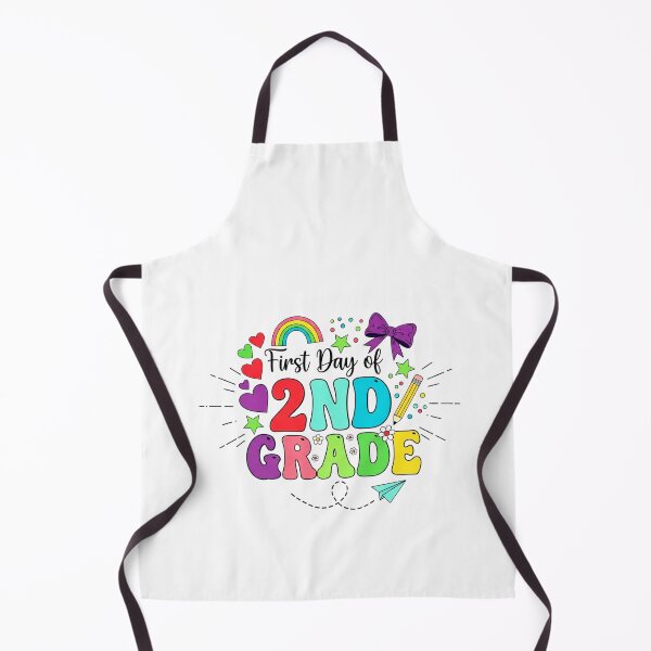 Item preview, First Day of 2nd Grade Rainbow School Back to School Vibes designed and sold by MotivaChic.