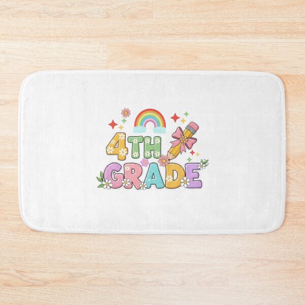 Item preview, Copy of First Day of 4th Grade Rainbow School Back to School Vibes designed and sold by MotivaChic.