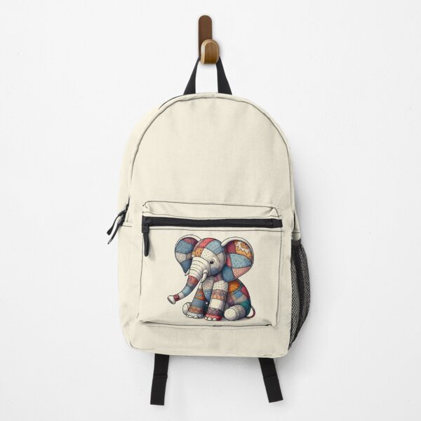 Item preview, Colorful Elephant - Patchwork Animal designed and sold by PawPrintStyles.