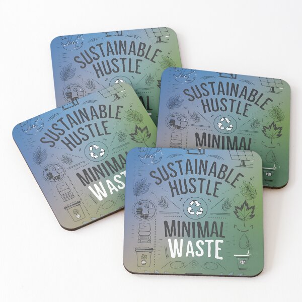 Item preview, sustainable hustle minimal waste eco friendly designed and sold by jbfart.