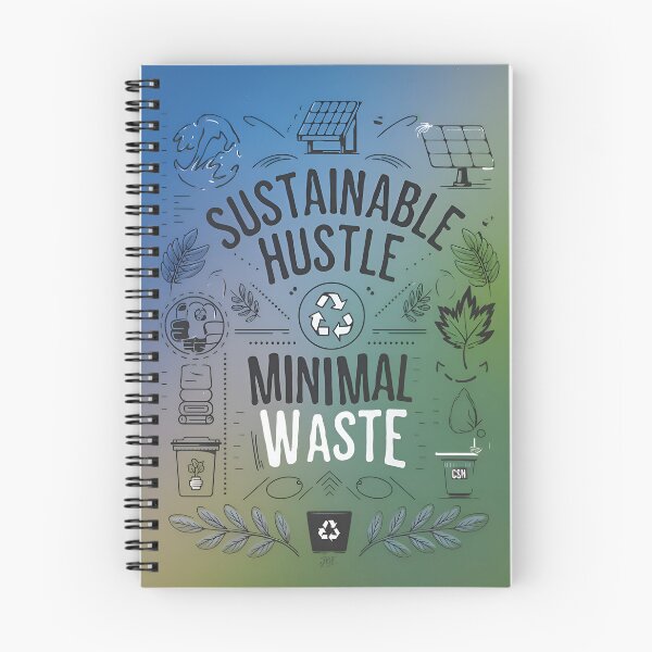 Item preview, sustainable hustle minimal waste eco friendly designed and sold by jbfart.