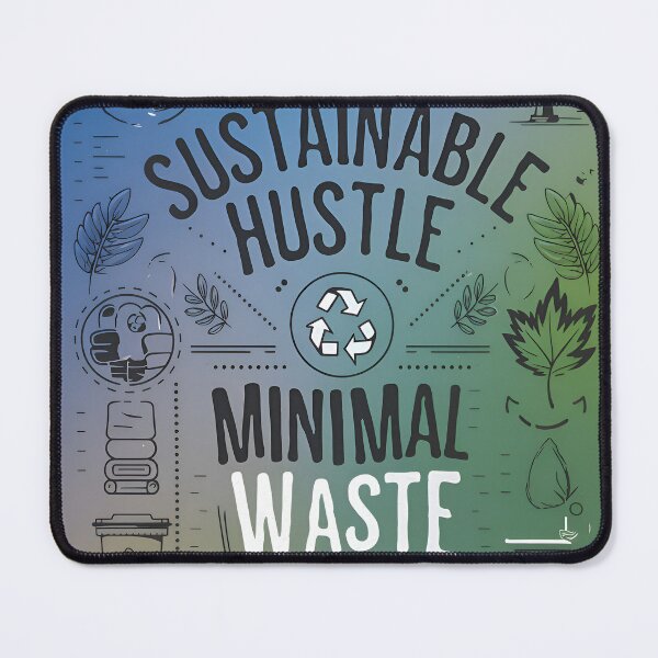 Item preview, sustainable hustle minimal waste eco friendly designed and sold by jbfart.