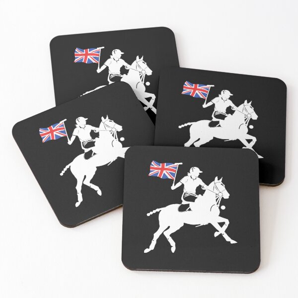 Item preview, United Kingdom Flag Polo Player designed and sold by EMMonovi.