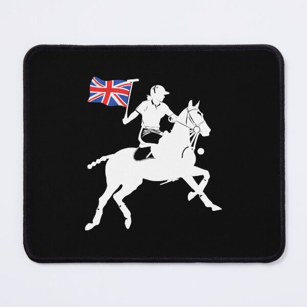 Item preview, United Kingdom Flag Polo Player designed and sold by EMMonovi.