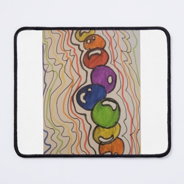 Item preview, Rainbow bubble clash designed and sold by ArtyLion.