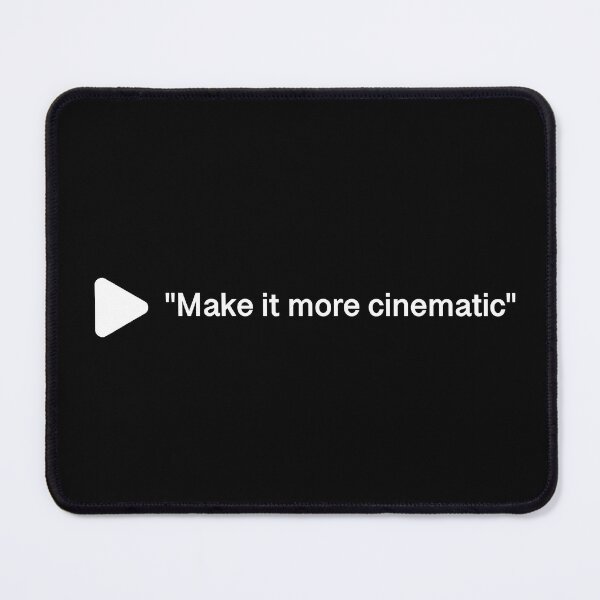 Item preview, Make It More Cinematic Videography T-shirt designed and sold by woitoosh.