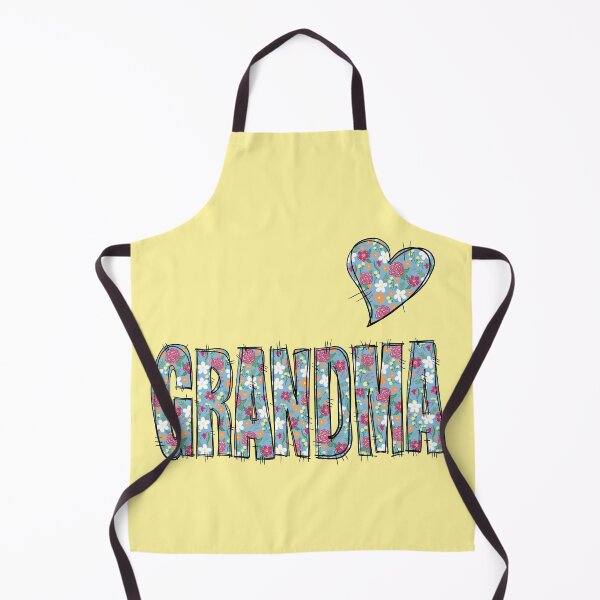 Item preview, Grandma Floral Stitch Pattern With Yellow Background  designed and sold by missmann.