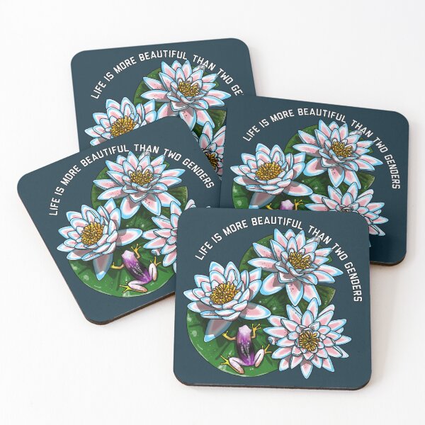 Item preview, Life Is More Beautiful Than Two Genders designed and sold by Art by Veya.