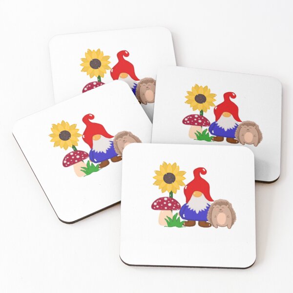 Item preview, Garden Gnome and Hedgehog designed and sold by designsbyklm.
