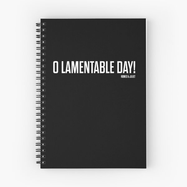 Item preview, O Lamentable Day - Romeo and Juliet - Shakespeare designed and sold by BexGrimwood.
