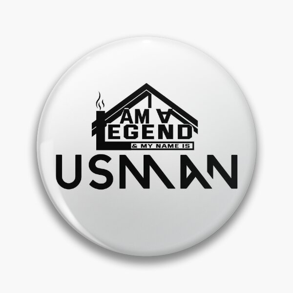 Item preview, I am a Legend & My Name Is Usman (I am Legendary) designed and sold by koreatvtea.