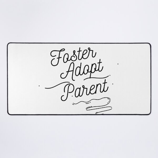 Item preview, Foster Adopt Parent - Black Cursive Letters designed and sold by GFamilyC.