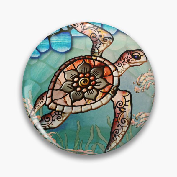 Item preview, Sublimation Turtle 3 with Background designed and sold by m2inspiration.