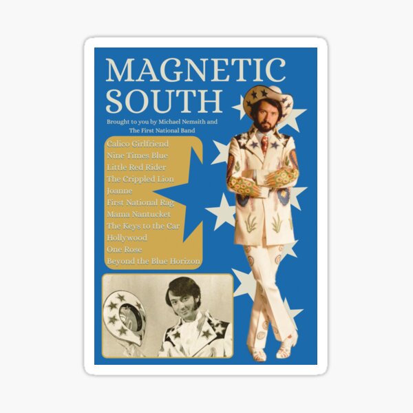 Item preview, Michael Nesmith - Magnetic South designed and sold by KaeWheatbread.