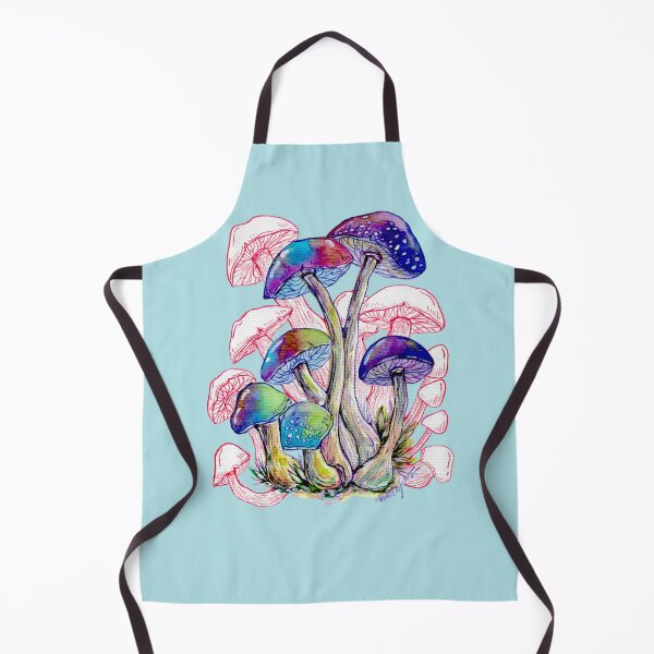 Item preview, Watercolor Space Mushrooms designed and sold by ThaisMelo.