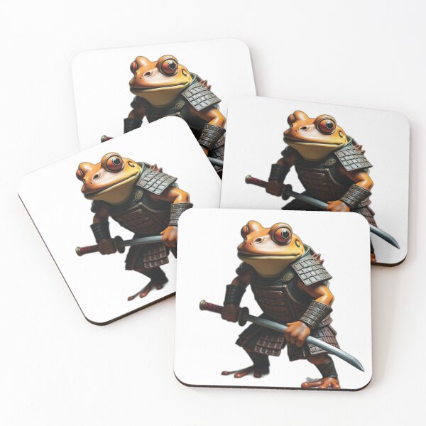 Item preview, samurai frog designed and sold by graphicPen.