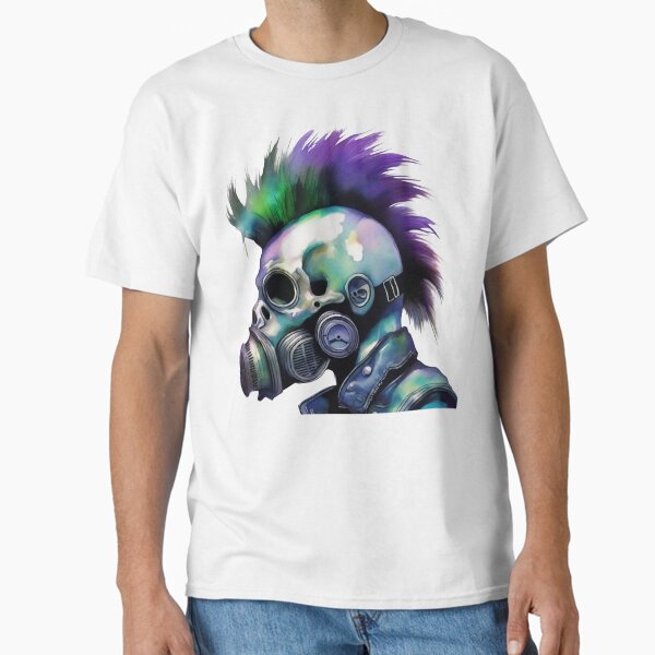 Item preview, Toxic Mohawk Watercolor designed and sold by Lukru Graphics.
