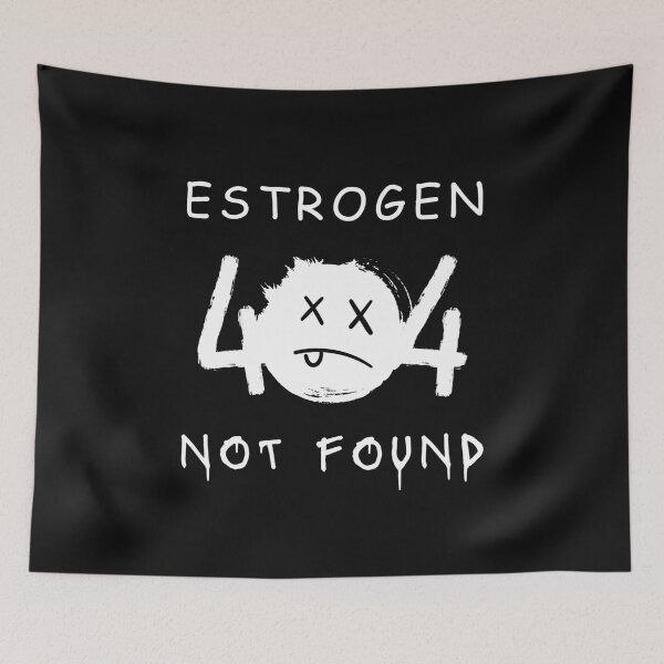 Item preview, Estrogen 404 Not Found Funny Menopause Gift For Women designed and sold by Anniko Art Studio.