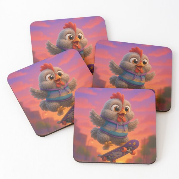 Item preview, Skater Cochin Chicken designed and sold by Sillytoe.