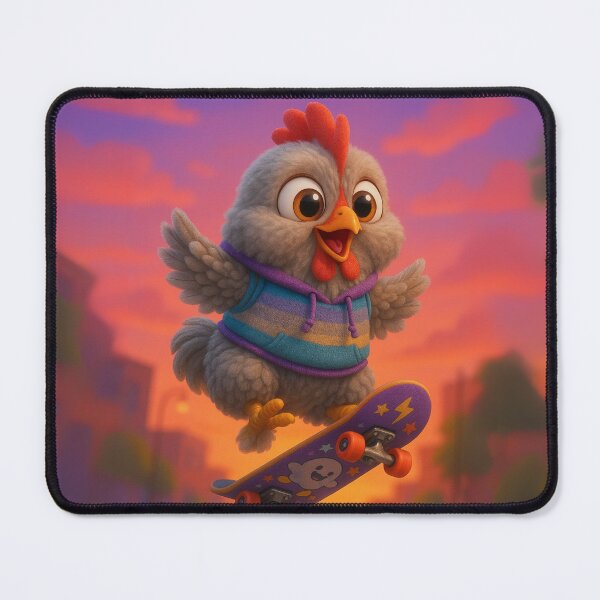 Item preview, Skater Cochin Chicken designed and sold by Sillytoe.