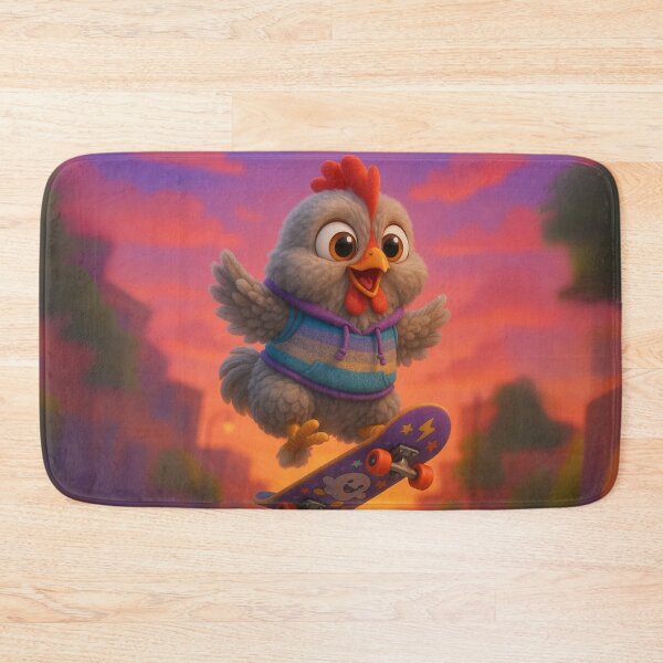 Item preview, Skater Cochin Chicken designed and sold by Sillytoe.