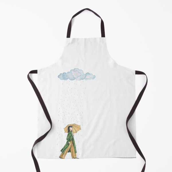 Item preview, Private Rain – Emotional Aesthetic Minimal T-Shirt designed and sold by Flickerworks.