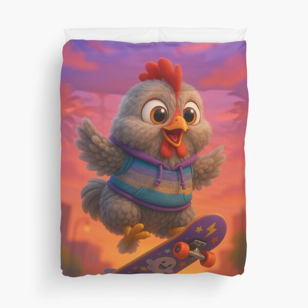 Item preview, Skater Cochin Chicken designed and sold by Sillytoe.