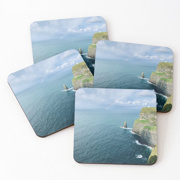 Item preview, Rainbow at the Cliffs of Moher designed and sold by gravesbear.