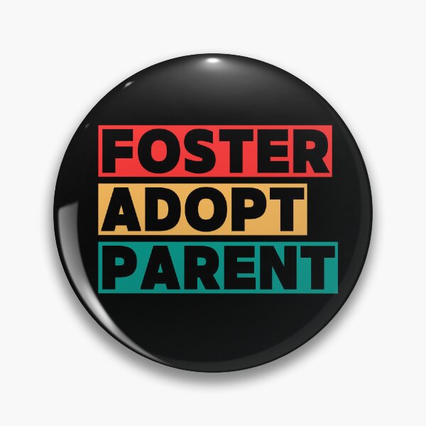 Item preview, Foster Adopt Parent - Red Green Yellow Transparent Letters designed and sold by GFamilyC.