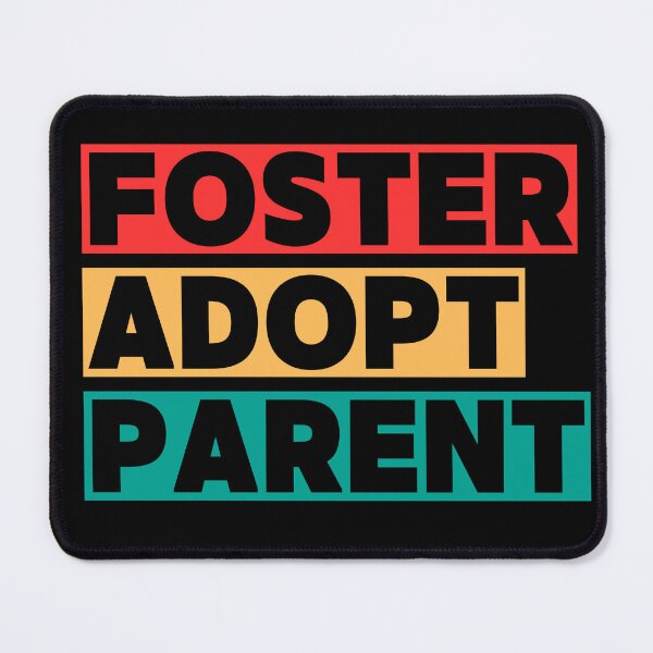 Item preview, Foster Adopt Parent - Red Green Yellow Transparent Letters designed and sold by GFamilyC.