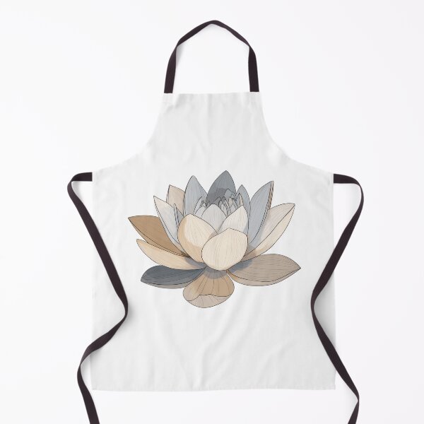 Item preview, Minimalist Lotus Flower | Neutral Botanical Art Print designed and sold by T-pocket.