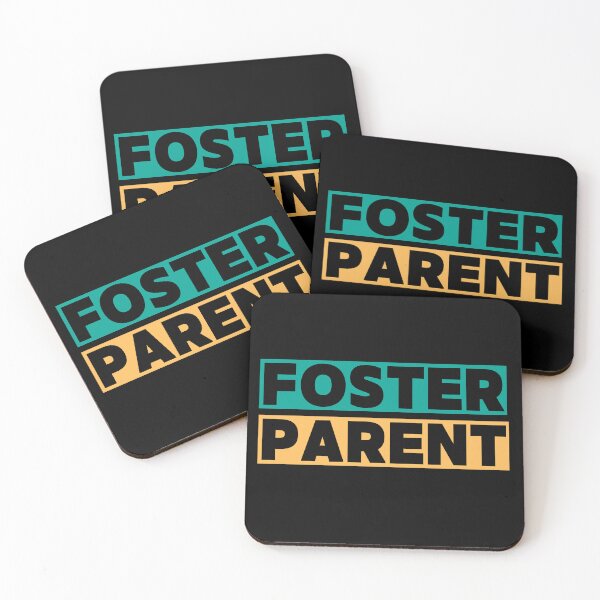 Item preview, Foster Parent - Green Yellow Transparent Letters designed and sold by GFamilyC.