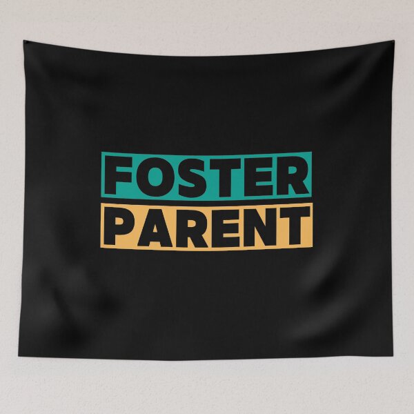 Item preview, Foster Parent - Green Yellow Transparent Letters designed and sold by GFamilyC.