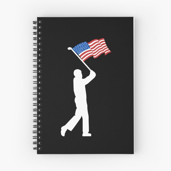 Item preview, United States of America Flag Golf Player designed and sold by EMMonovi.