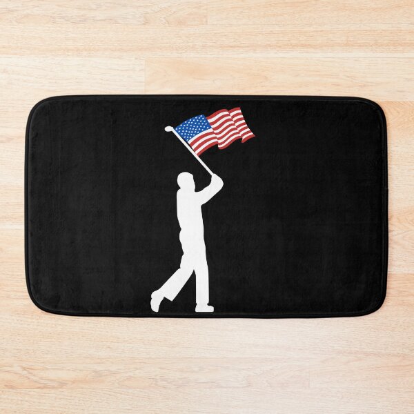 Item preview, United States of America Flag Golf Player designed and sold by EMMonovi.