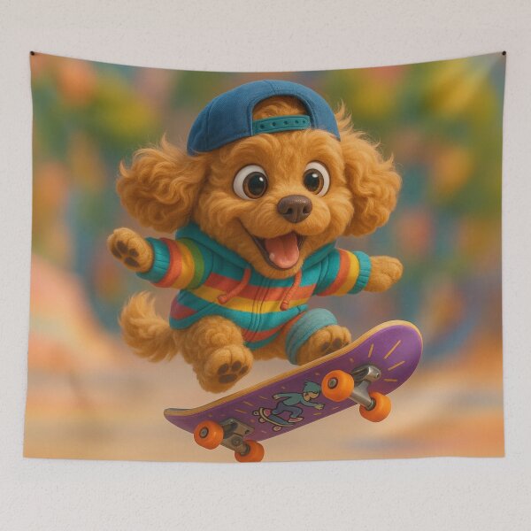 Item preview, Skater Cockapoo designed and sold by Sillytoe.