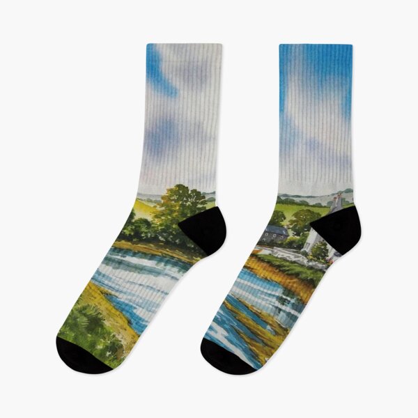 Item preview, River Dart（watercolour + AI) designed and sold by artsmeow.