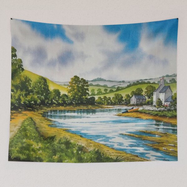 Item preview, River Dart（watercolour + AI) designed and sold by artsmeow.