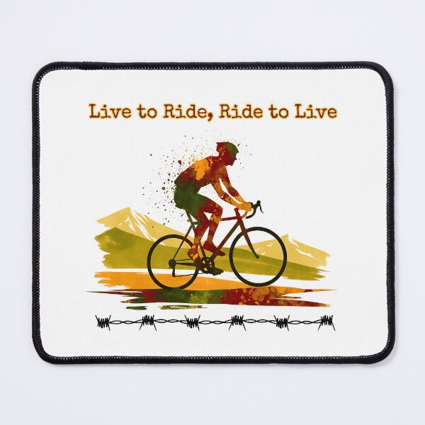 Item preview, Earthy Tones Biker: Live to Ride, Ride to Live designed and sold by All-Shopping.