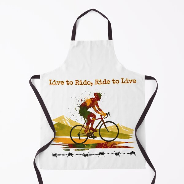 Item preview, Earthy Tones Biker: Live to Ride, Ride to Live designed and sold by All-Shopping.