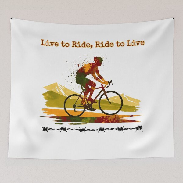 Item preview,  Earthy Tones Biker: Live to Ride, Ride to Live designed and sold by All-Shopping.