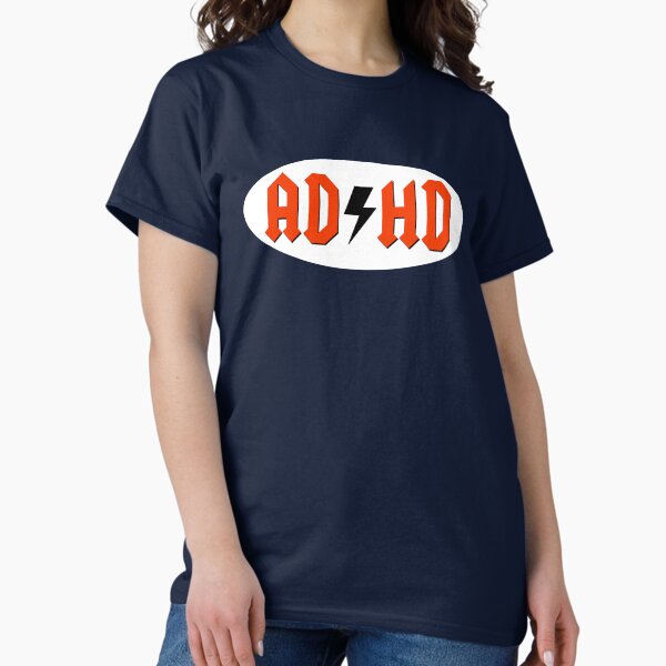 Item preview, ADHD - (AC DC Font) designed and sold by PIXEL POP DESIGNS - Beyond the Norm!.