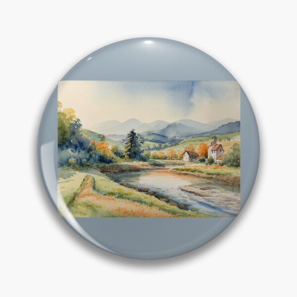 Item preview, River Dart2（watercolour + AI) designed and sold by artsmeow.