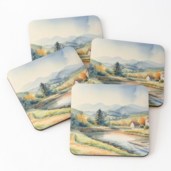 Item preview, River Dart2（watercolour + AI) designed and sold by artsmeow.